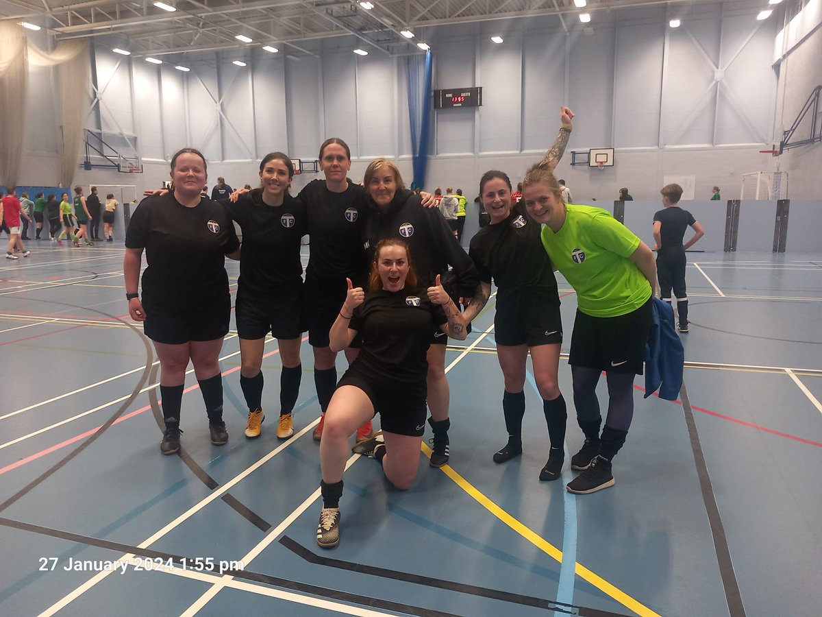 Massive congratulations to our amazing women's recreational team who won the Kent fa futsal tournament today at Canterbury Christchurch University.