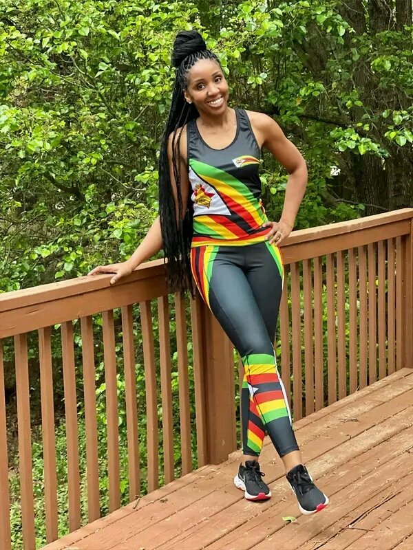 It's rare to find Zimbabweans who are so proud of their flag 🇿🇼