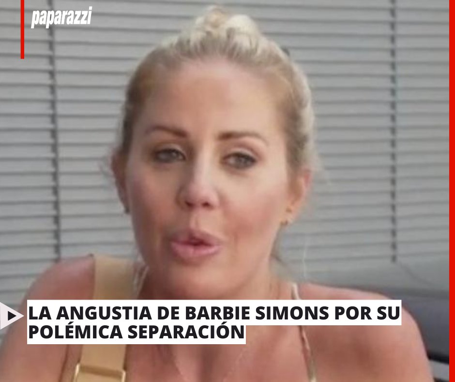 PaparazziRevis's tweet photo. 😕Sigue doliendo. Enterate de todo en la nota acá:
https://t.co/6Bc90WJ5Wa

#BarbieSimons #Polemica #Separación https://t.co/c8WADS1Yzk