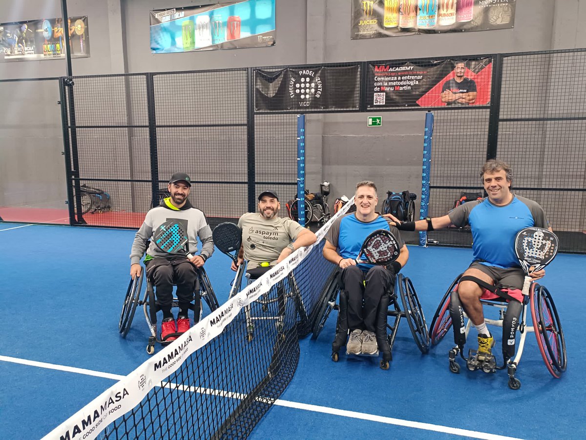 II Open Nacional Ciudad de #Vigo de pádel en silla de ruedas

VI prueba de la Copa de España 🇪🇸 

Mañana espectacular final!!!
Edorta de Anta y Beto Catalá contra Óscar Agea y 'Coco' Bernal 

A las 1️⃣1️⃣ en tupuedestv.com 
🥎🥎🥎