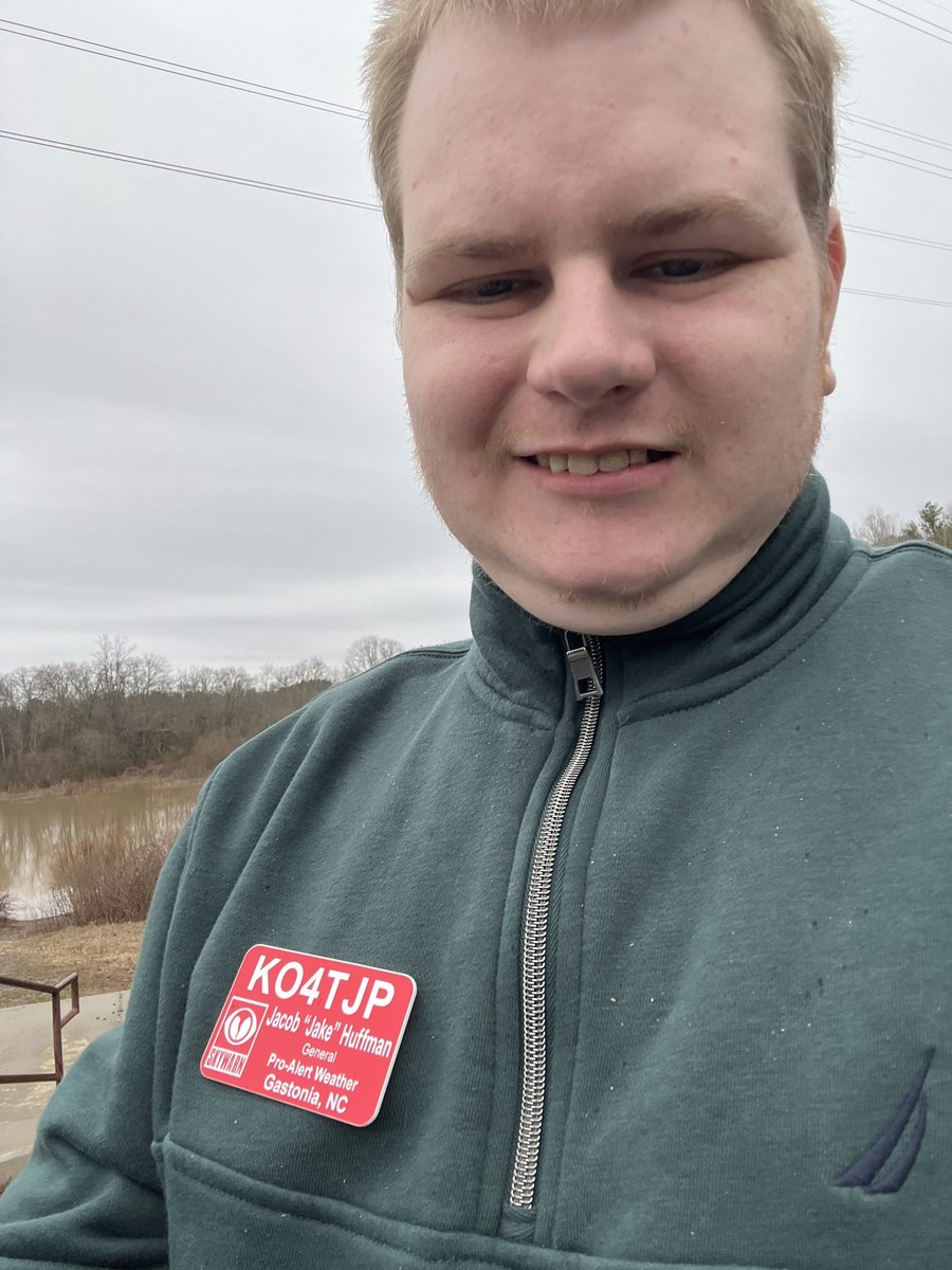 Up here at the #POTA site in Gaston County, NC. Hopefully the rain stops soon.

#ParksOnTheAir #GastonCounty #NCWX #Rain #Weather #NorthCarolina #AmateurRadio #HamRadio #KO4TJP