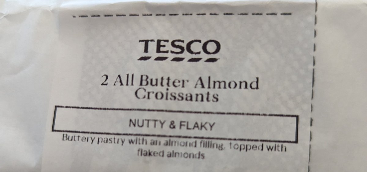 Nutty and flaky. Same croissant, same.