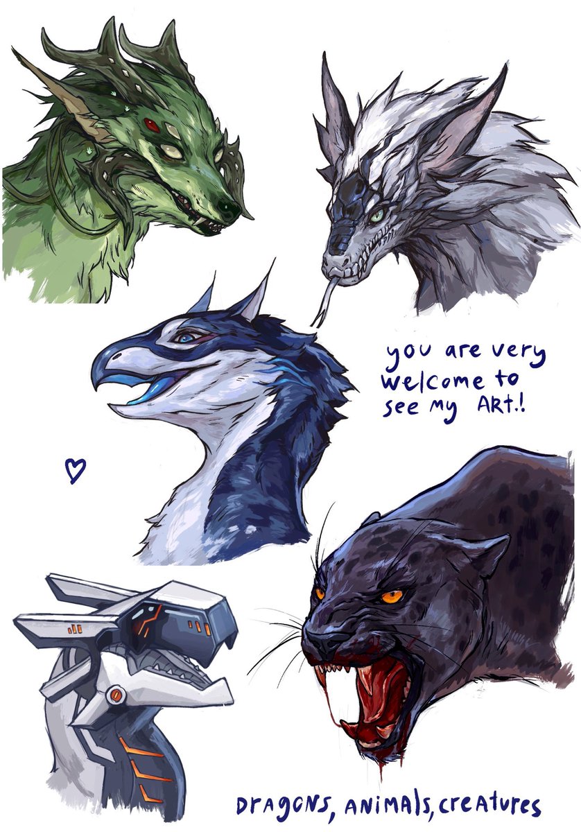 🐉Art RAFFLE🐉
I want to try some new techniques. I’ll pick some of your characters for it.

But also there are some comm slots on my page for portraits like here.

Rules
✅ Be a follower 
✅ Comment with your or your friend’s character you’d like me to draw
✅ RT this post
