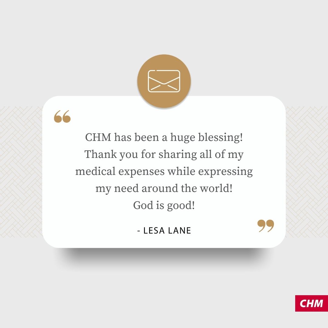 iheartchm's tweet photo. We are always so blessed to hear from you! 🙏

Read more stories of how CHM has changed lives: https://t.co/YXwRKYJ7co

#IamCHM #letterstochm #healthcostsharing #ministry https://t.co/TagCmsBwH1