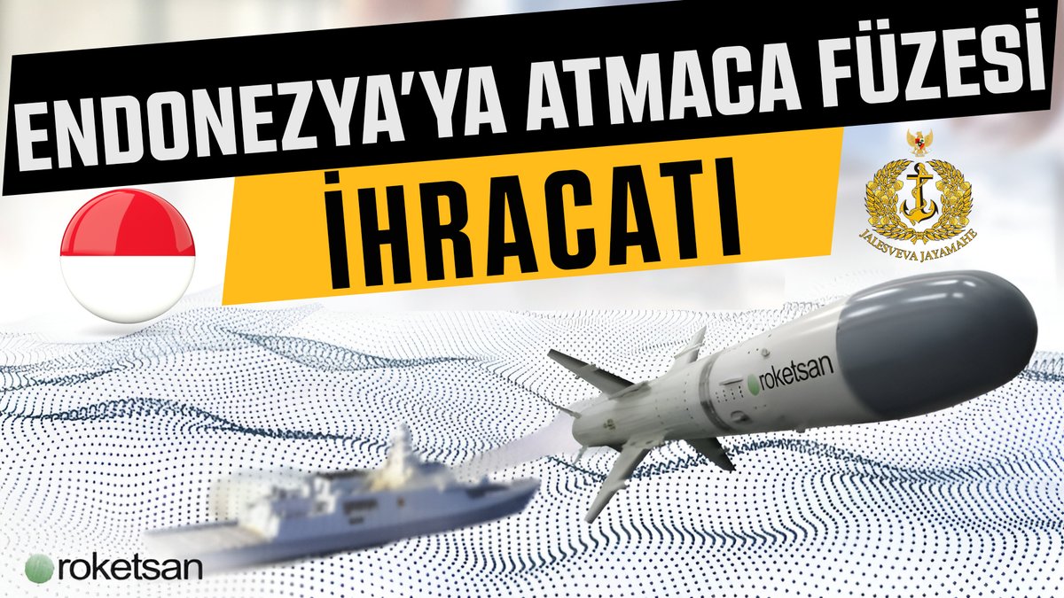 KanerKurt_Yedek's tweet photo. 📢Endonezya 'ya Atmaca Gemisavar Füzesi İhracatı
🔗https://t.co/lFL1zXFn38
#akincisiha #baykarmakina #baykarsavunma #akp #chp #mhp #iyiparti #tbmm #anka3 #kızılelma #t929 #t925 #t625 #t629 #gökbey #hürjet #bayraktartb3 #tb3 #yenialtaytankı #süperşimşek #atak2 https://t.co/tn0YiM5wLd