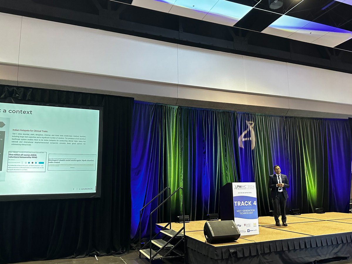 It was an absolute pleasure to deliver a speech @PMWCintl, Track4, on 'Building Bridges: Precision Medicine Communities'. Precision medicine is advancing at a breakneck speed. It was an intriguing experience to discuss the exciting promise of precision medicine!
