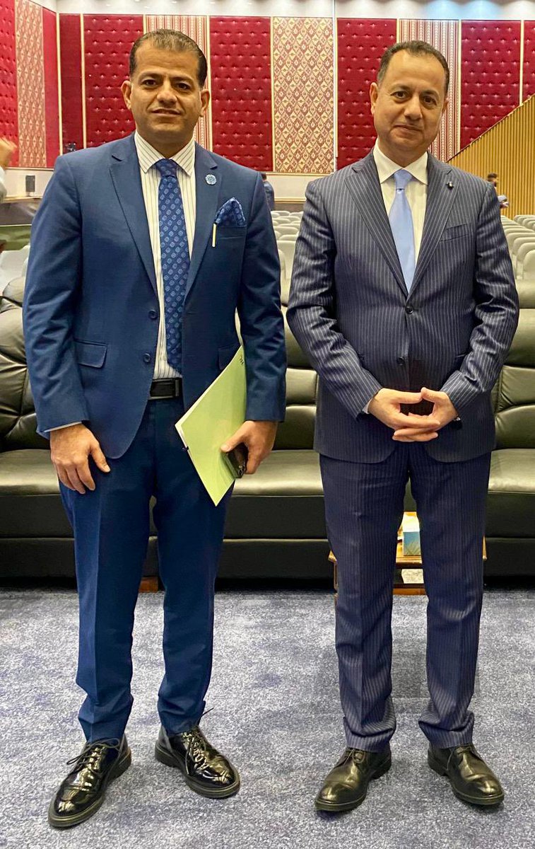 HishamHashimi's tweet photo. كان من دواعي سروري حضور ندوة "دور التحكيم التجاري في تعزيز الاستثمار" 
برعاية اتحاد الغرف التجارية العراقية و @USAID https://t.co/lEUC5HjDzL