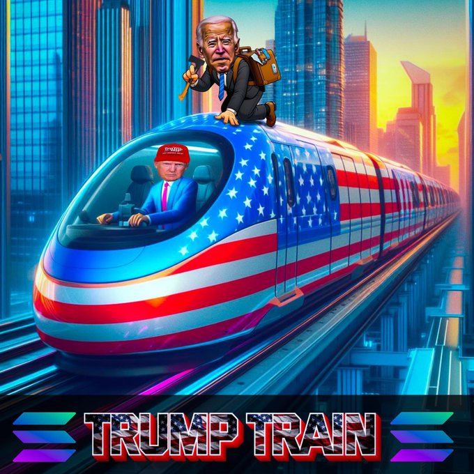 Trump Train SOL tweet media
