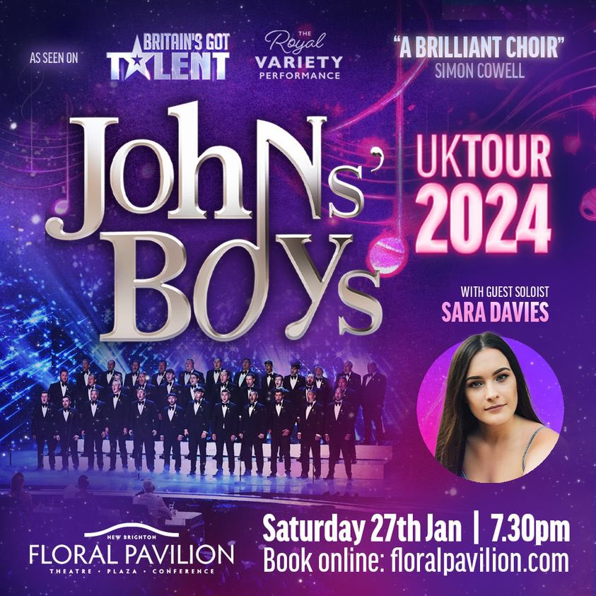 IT'S CONCERT DAY 🎤🎶

Join us and the sensational @saradaviesmusic tonight at the fabulous @floralpavilion for a wonderful night of Welsh music on the Wirral! 🏴󠁧󠁢󠁷󠁬󠁳󠁿

Tickets have now NEARLY sold out! Get your last minute tickets before they all go! 🔗🎫👇

bit.ly/44G0tvO