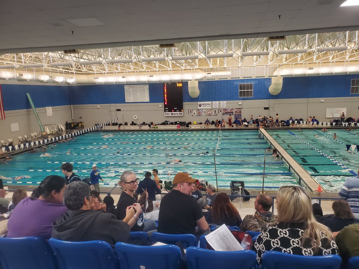 gregwilliams_1's tweet photo. About to start District 3-6A Swim Meet. Let's go CISD swimming!! #CHS #NOCRO #CrowleyISD https://t.co/pKQK0UQ7pR