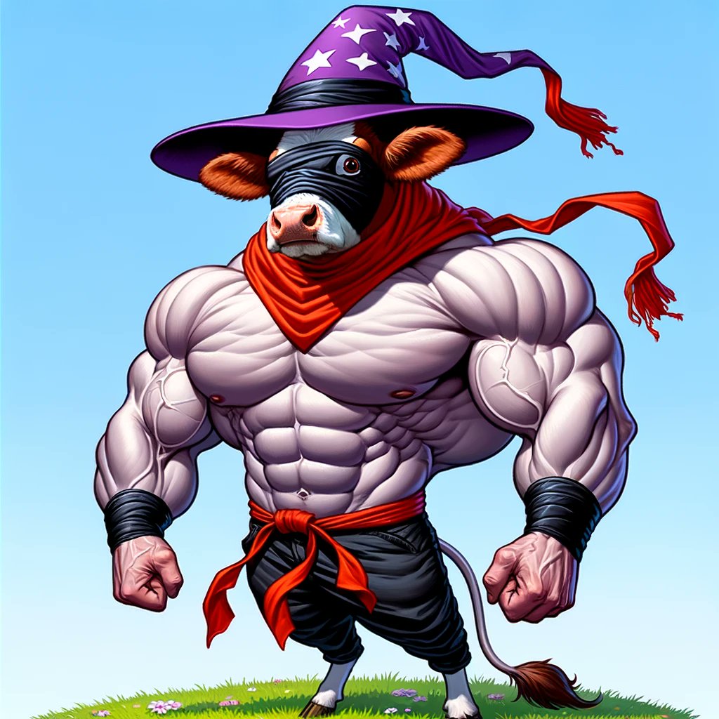 💫 HAGAMOS UNA DINAMICA 💫

Díganme cualquier pendejada y yo se las convierto en imagen por medio de la IA. 

Necesito sacarle provecho a esta suscripcion de 30 dias de ChatGPT 🤣

Empiezo yo:

Una vaca musculosa, con sombrero de mago y una bufanda roja preparado para pelear 🗿