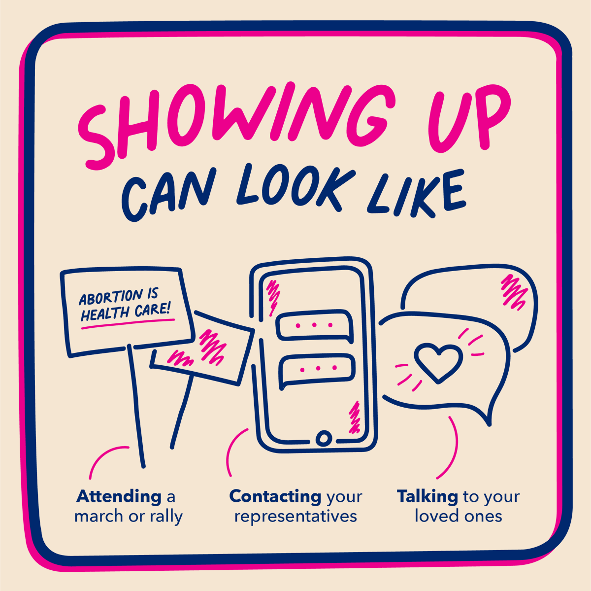 PPact's tweet photo. There’s no action too small. Every action you take adds to our goal: Protecting our bodies, lives, and futures. Learn more about how to show up: https://t.co/viUo9apYiy https://t.co/gAazpih3VO