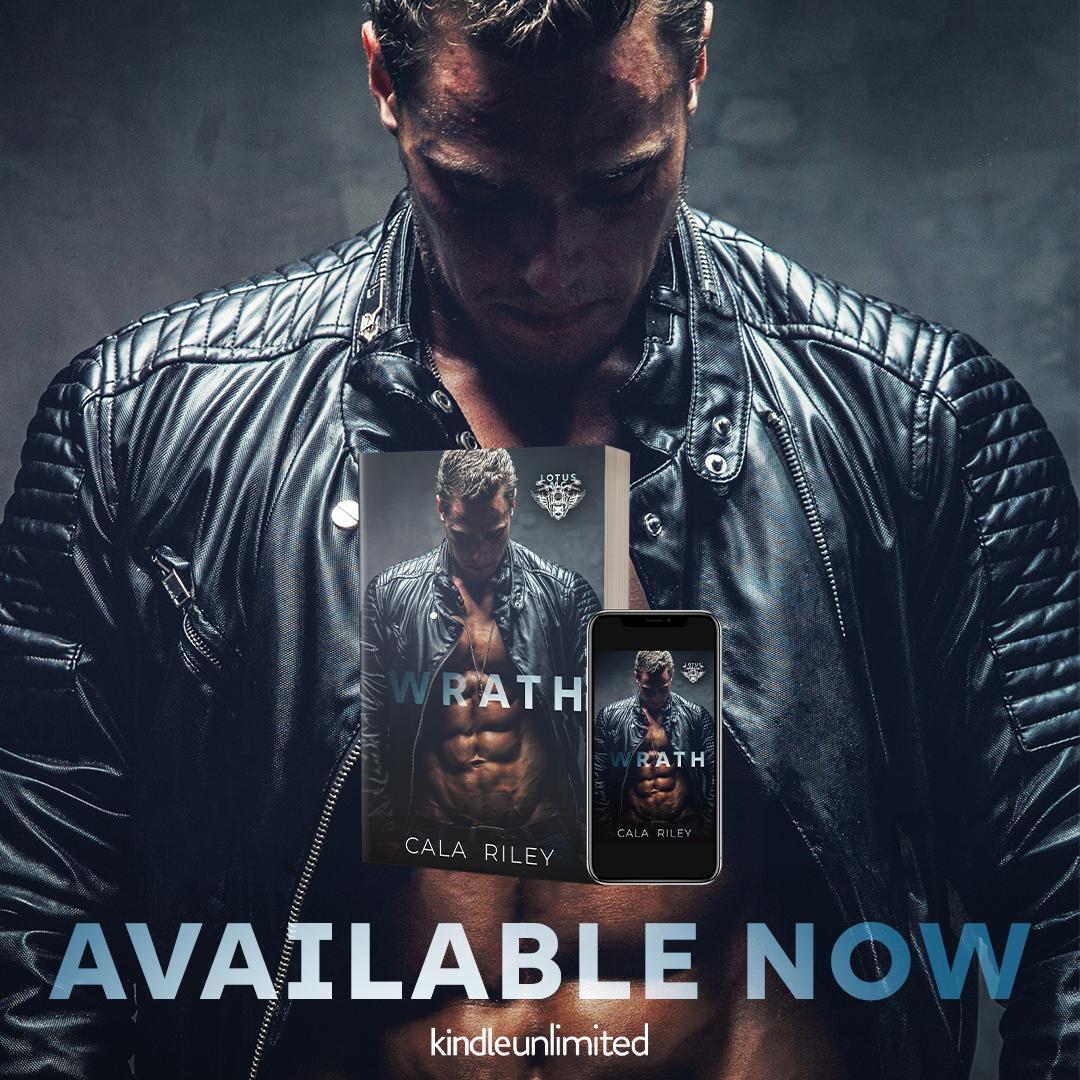 Wrath by Cala Riley is now LIVE!

Available on KU today: amzn.to/3H7t6IY

#NewRelease #Lotusmc #calariley #mcromancebooks #mcromance #CategoryRomance #FoundFamily #AlphaHero #ForcedProximity #FakeRelationship #OnlyOneBed