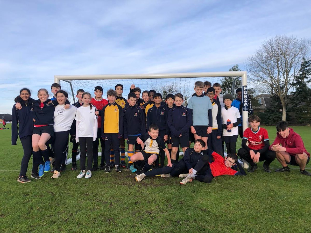 rgcsport's tweet photo. Today marked the first Saturday of our S1-S3 House Football league - brilliant to so many more pupils down at Countesswells on a Saturday morning. 👏🏻🔵🟡

@robertgordons @robin_macp @cak13 https://t.co/qag95HymAz