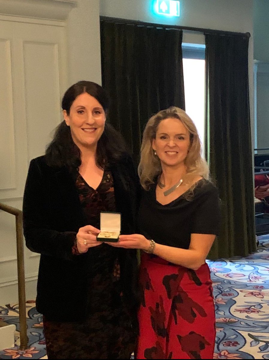 Congratulations to my good friend @LaoiseMcnamara on receiving the @RAMIreland Silver Medal for delivering a wonderful Haughon Lecture at @bini_irl conference #BinI2024