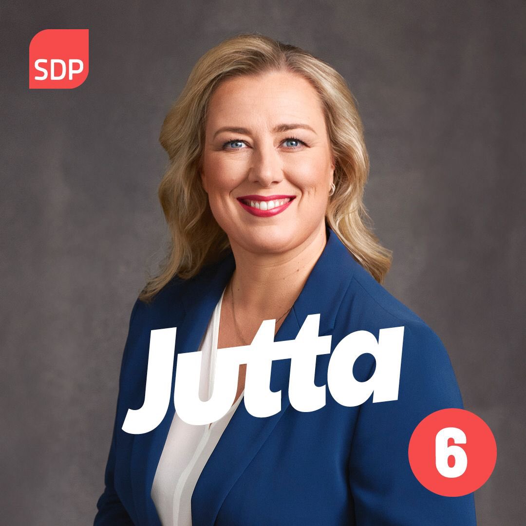 Tomorrow the Finnish people will have a chance to vote for a President that stands for their values: peace, green transition and a strong democratic EU. This election is about a will to build a fair Finland where no one is left behind. Good luck @juttaurpilainen! 🌹@Demarit