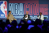 Tomasx21's tweet photo. BASKETBALL

Inside the N.B.A.’s Version of Comic-Con
Promoted as a celebration of the league’s cultural relevance, the convention also highlighted the N.B.A.’s business ambitions. https://t.co/cIYUt3Lk5H
