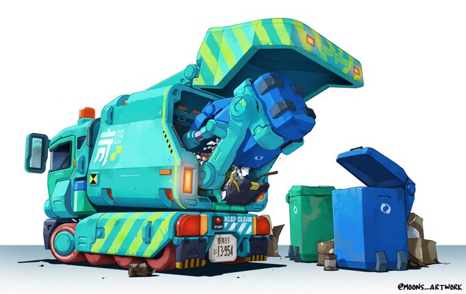 「robot truck」 illustration images(Latest)