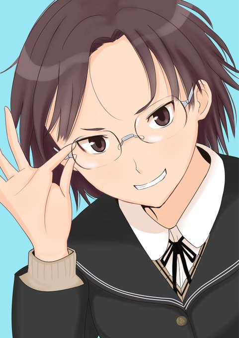 昨日るっこ先輩の誕生日だったので
昔描いた絵を
#アマガミ 