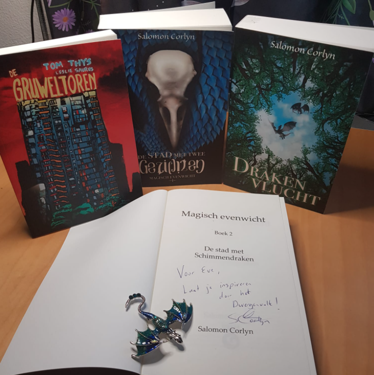 Bought more books at the stand of Publisher <a href="/Zilverspoor/">Zilverspoor</a> during Fantasy Village today. I swear I was only going to buy one book...