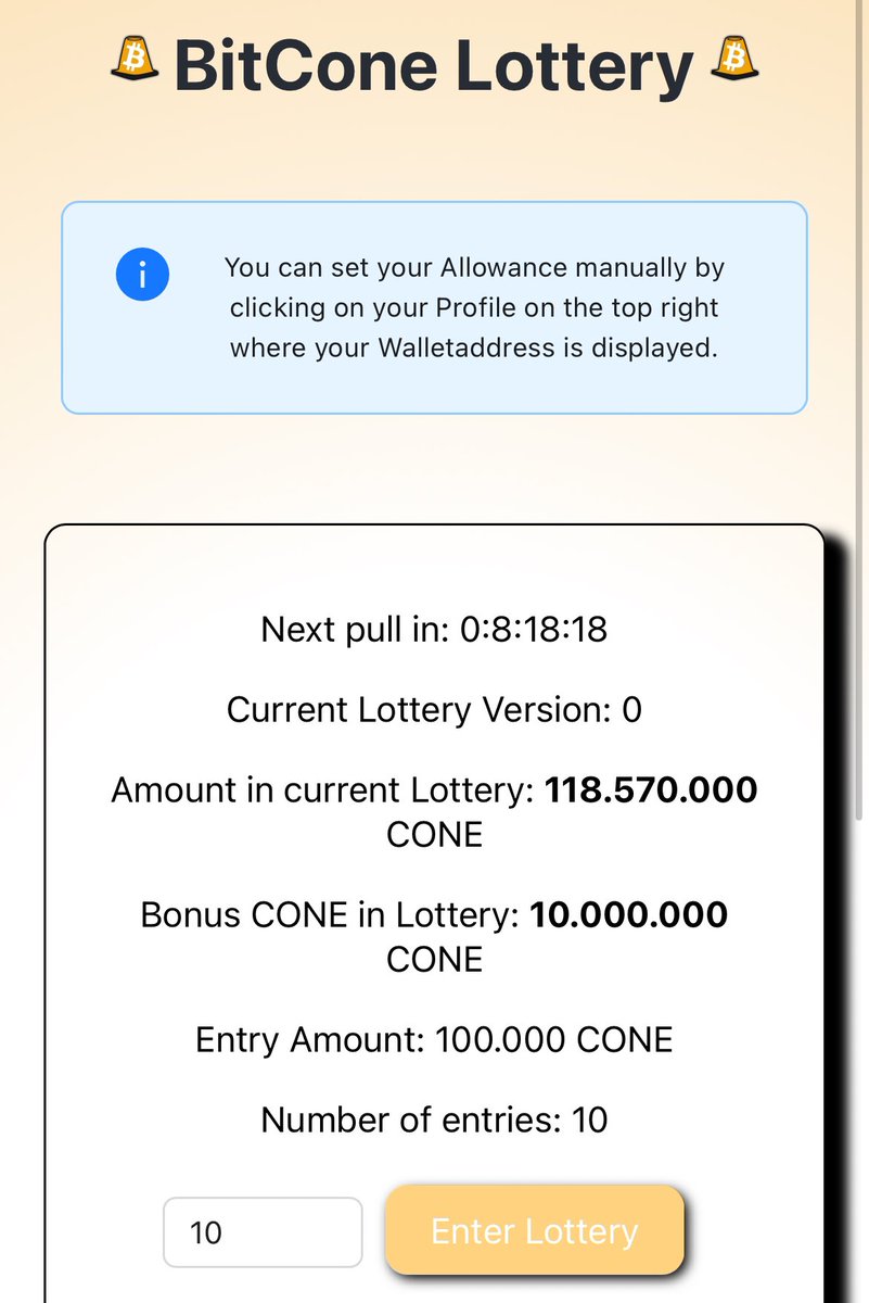 Become part of the best coneunity and mine alongside  bitcones/$cones while having a great time.
Visit us on Reddit r/coneheads or follow <a href="/BitCone_CONE/">BitCone (CONE)</a> 

Don't miss out on the bitcone lottery and, with a little luck, win over 100 million $CONE

reddit.com/r/ConeHeads/s/…