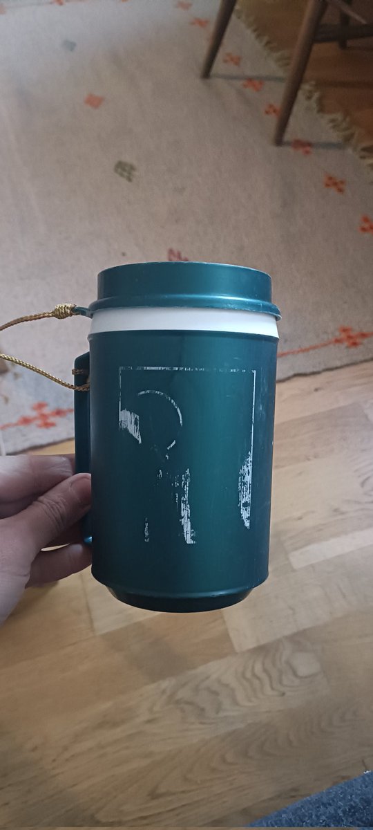 Never one to be accused of throwing anything away, I still have my <a href="/OutsideShop/">Outside</a> insulated mug from approximately 1998?