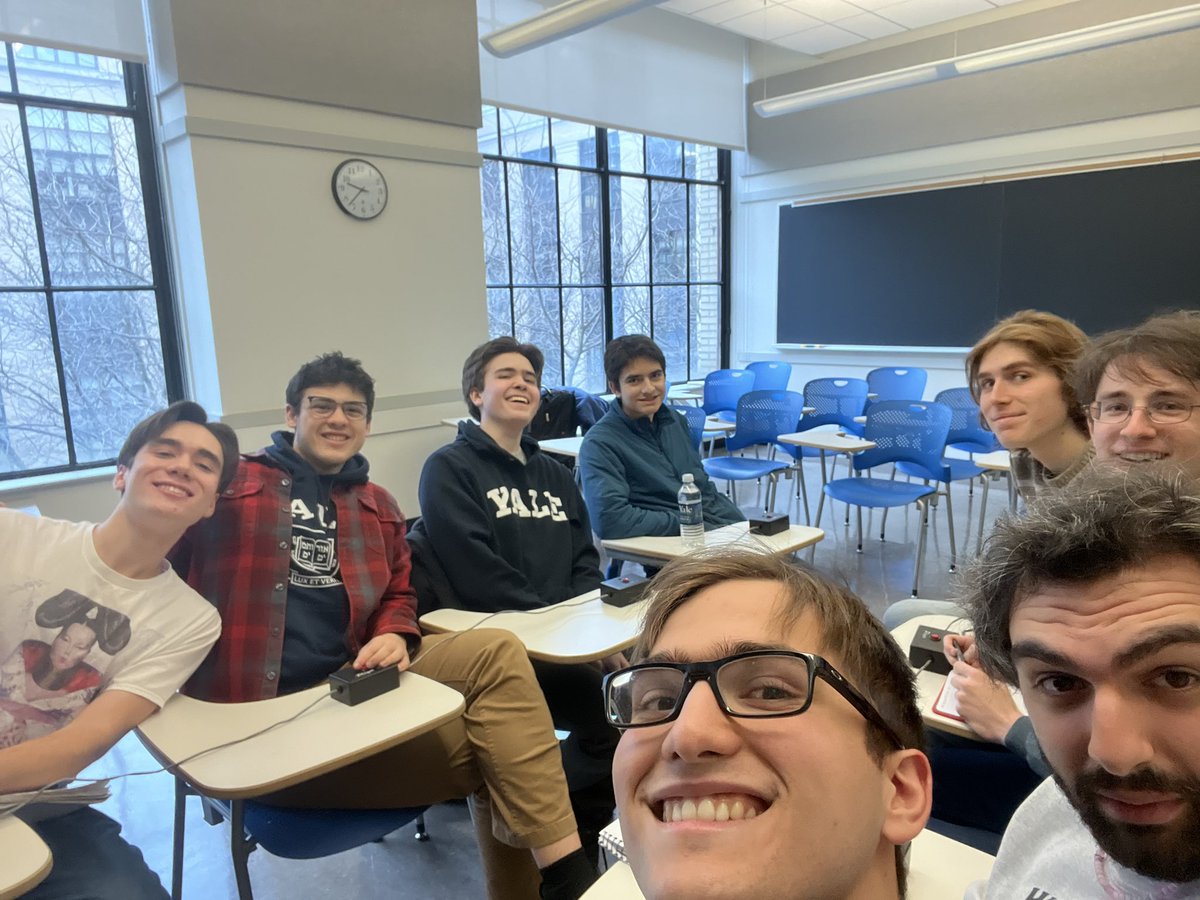 Good luck to CHS Scholar Bowl Alumni Frederick Rivas-Giorgi who is competing for Yale today at a tournament held at MIT! 

<a href="/CHS_Indians/">St. Joe Central HS</a> <a href="/DCLau5/">David Lau</a>