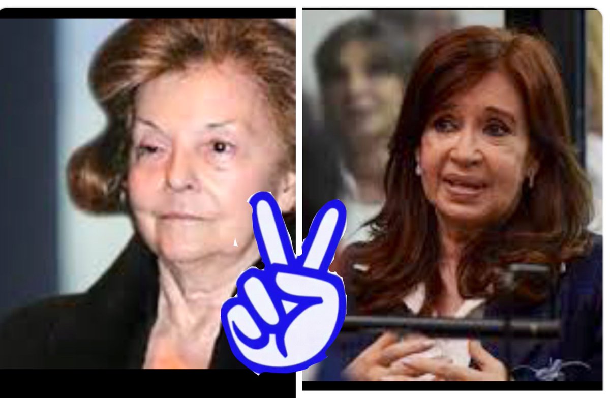 Isabel Martinez de Perón
El 4 de febrero cumple 92 años
Hace 46 años q vive en Madrid sin trabajar un solo día
Y, al igual q Cristina Kirchner, cobra doble pensión 
Una pensión x haber sido presidente y la otra pensión x ser viuda de un ex presidente 
Cada una de ella cobra