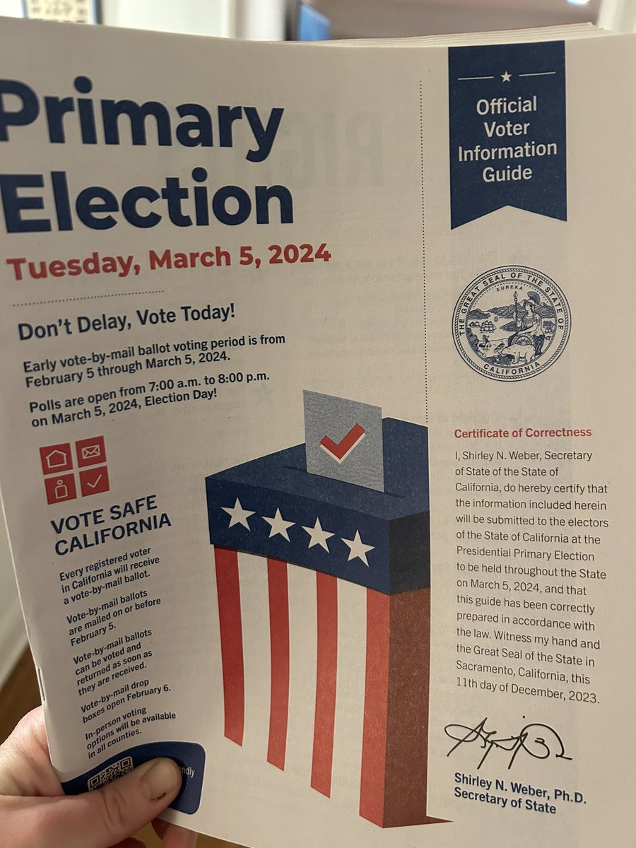 Here’s your reminder that California (169 delegates at stake for GOP) starts voting in LESS THAN TWO WEEKS.