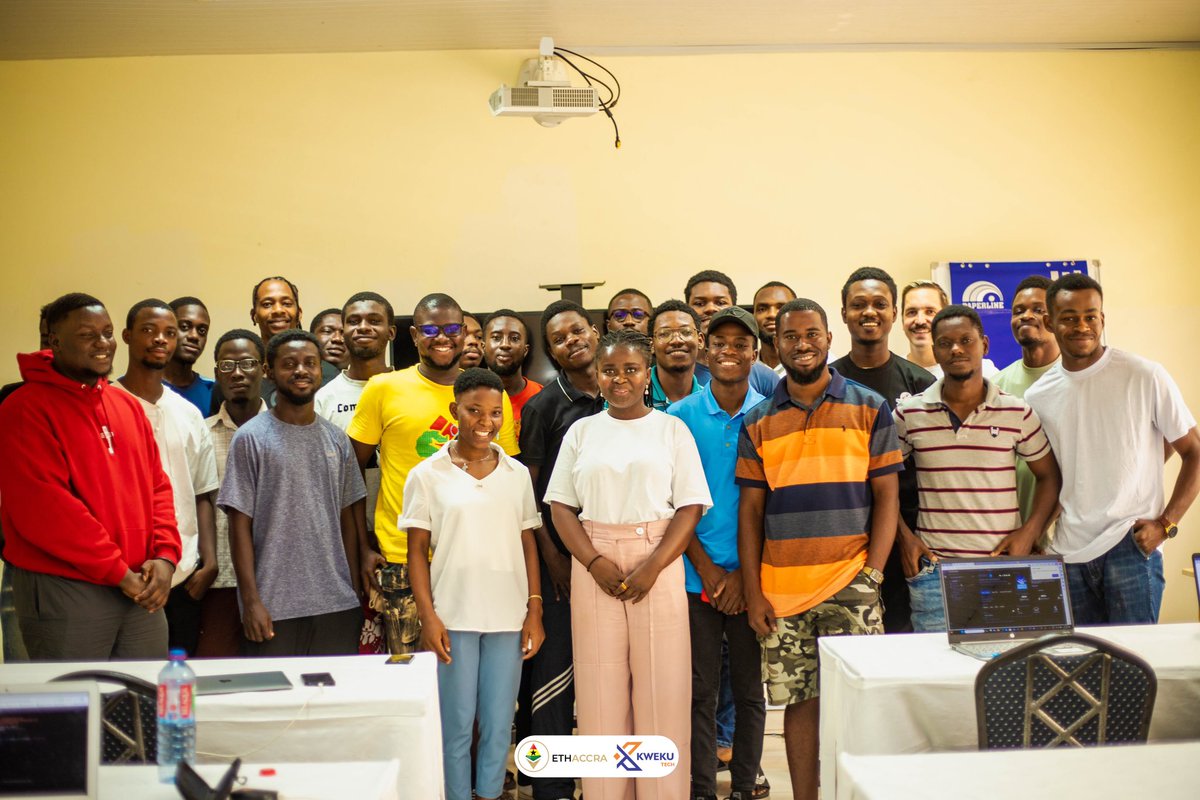 chidubem_w3's tweet image. Buildling the next generation of web3 leaders at a zero - dApp workshop in Accra, Ghana. 

We delved into how The Graph is revolutionizing data access for blockchains and built a subgraph to demonstrate use-cases.