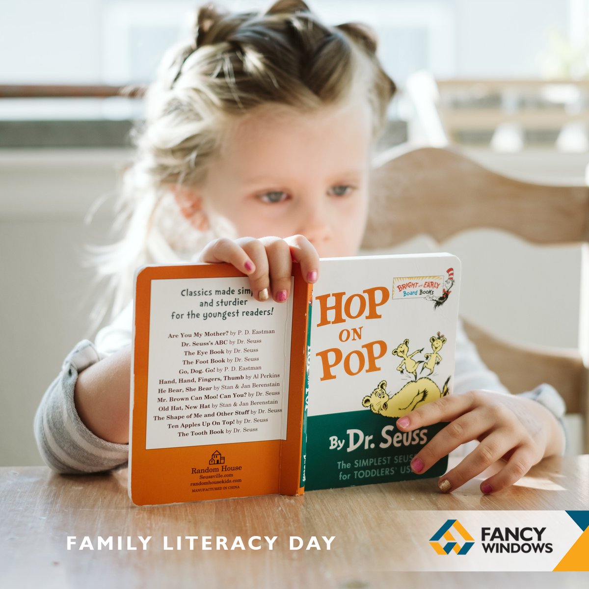 Celebrate Family Literacy Day by either reading a book or visiting your local library.
#literacyday #FancyDoors #FancyDoorsandMouldings #FancyWindows