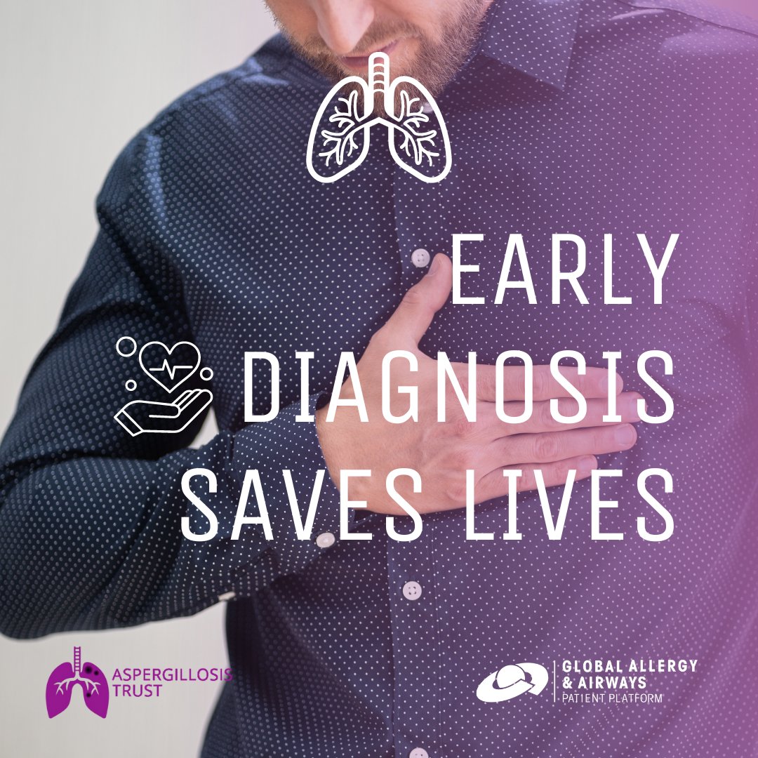 🚨 Early Diagnosis Saves Lives! 🚨 

Understanding Aspergillosis early can change outcomes. Let's advocate for timely diagnosis this #WorldAspergillosisDay.  

Brought to you by @aspertrust . #EarlyDetection #PatientCare #SupportedByGAAPP