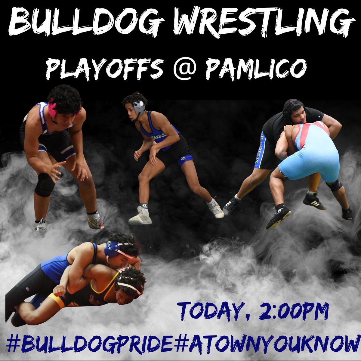 AlbBulldogPride's tweet image. 🚨BULLDOG SATURDAY🚨

🔥ATOWN WRESTLING PLAYOFFS🔥

#5 Overall Seed
🆚 #12 Lejeune
📍 Pamlico County 
⌚️2:00
📺 nfhsnetwork.com/events/pamlico…