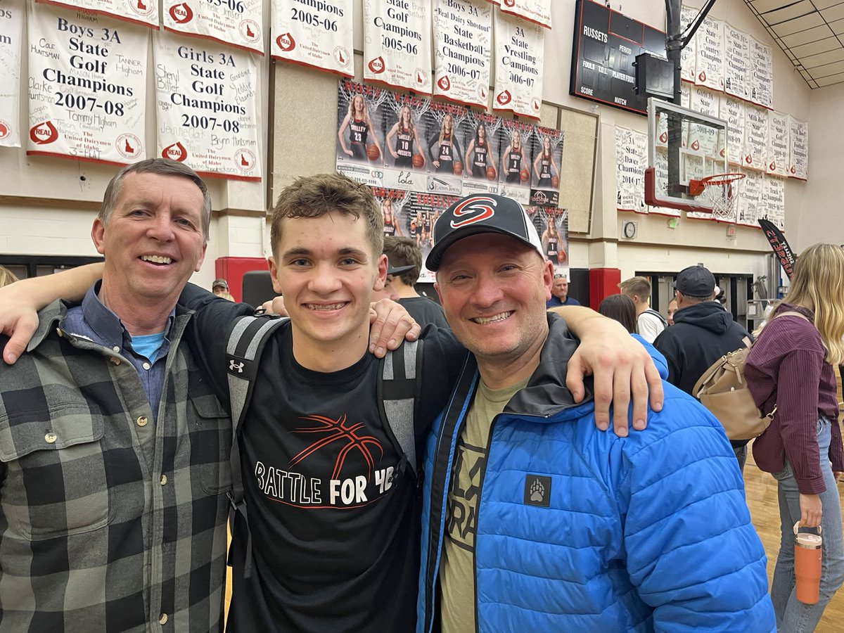 Awesome win last night in #Battlefor4B 

Luke and Austin both came up big. I’m grateful for family support.