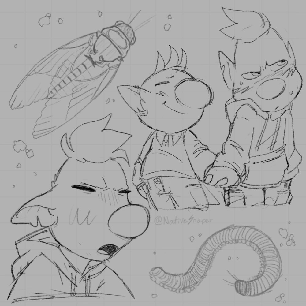 NativeSnap's tweet photo. Rare Louimar post ❤️💙
#olimar #louie #Pikmin https://t.co/p59kdhWWjN