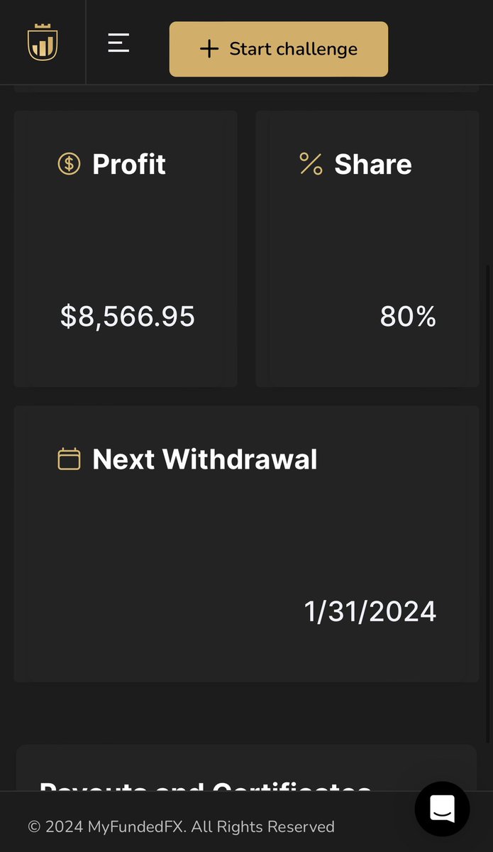 Another payout secured on @MyFundedFX thanks for The opportunity @MattLeech another month in leaderboard Part of my payout will go to a charity as I did last month 👊🏻