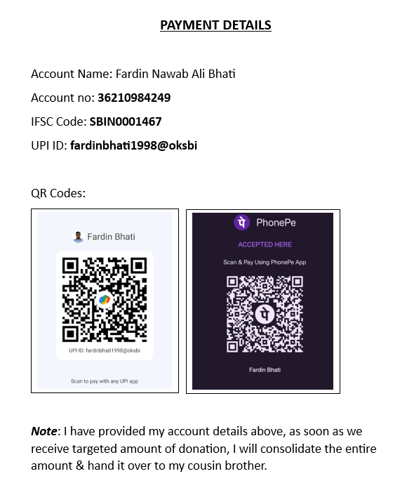 Twitter, Please HELP!🙏

I tried raising through my college channel & other groups but unfortunately didn't receive a positive response. So thought of sharing this story directly with you all. 

#Fundraiser #MedicalFundraiser #Support #CommunitySupport #Crowdfunding #Charity