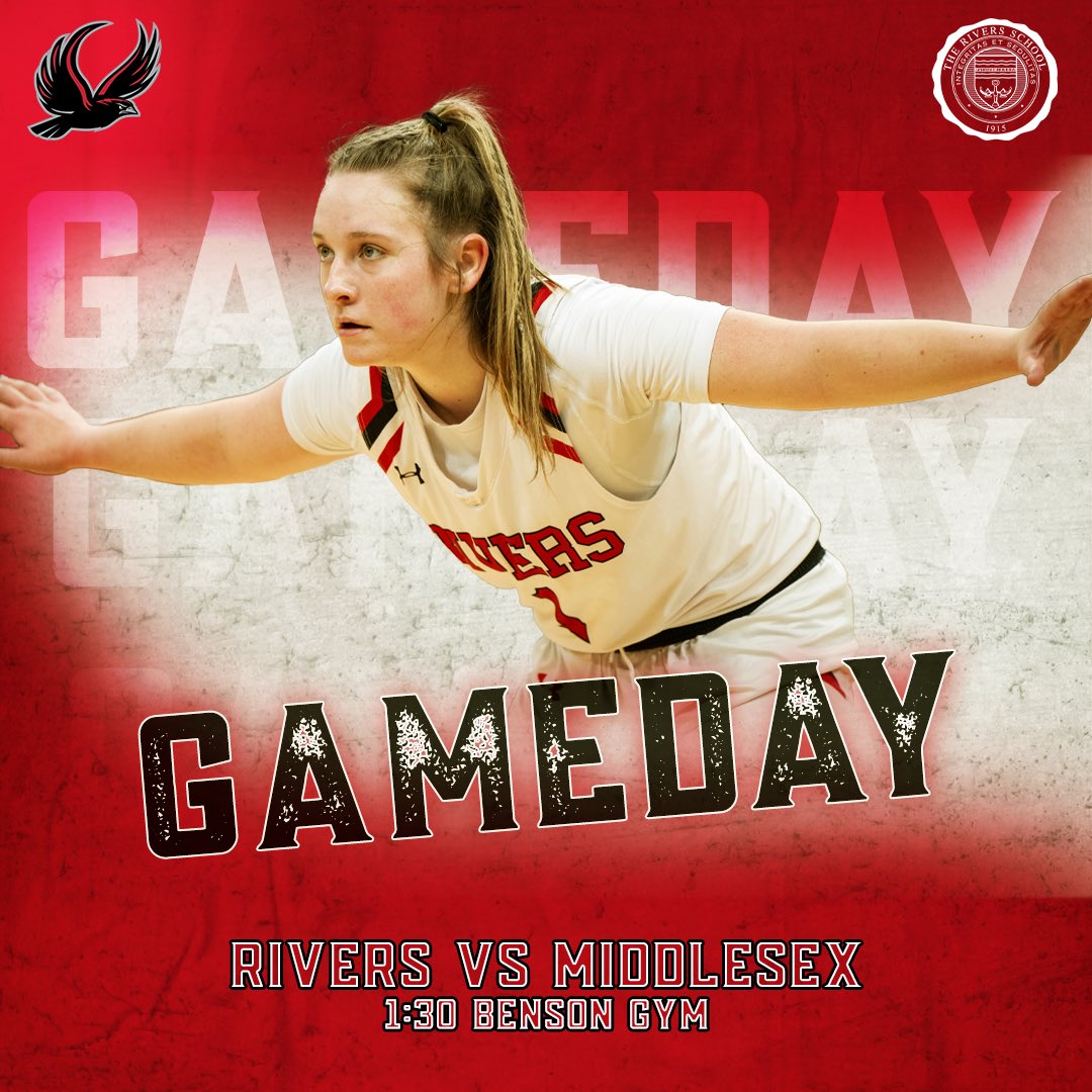 Gameday‼️ Girls Varsity Basketball hosts Middlesex. Livestream: youtube.com/@riversathleti…