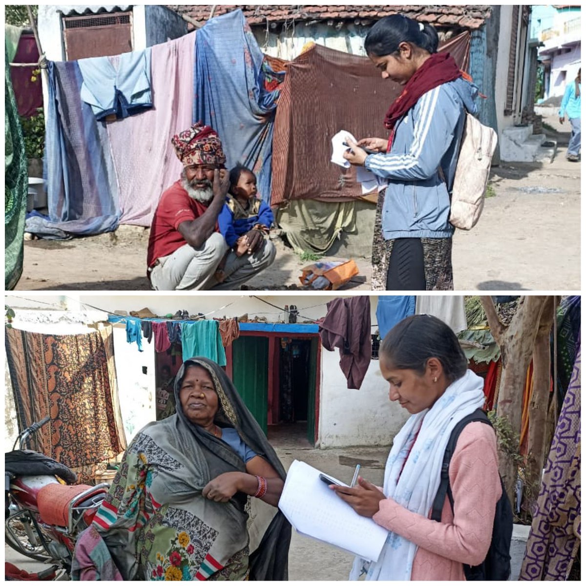 जनसेवा मित्र- शालिनी उपाध्याय, खुशी रजक द्वारा घर घर जाकर वृद्ध पेंशन प्राप्त करने वाले बुजुर्गों की E-Kyc का कार्य किया।
#cmyip_mp #pension_ekyc #aiggpa #MadhyaPradesh