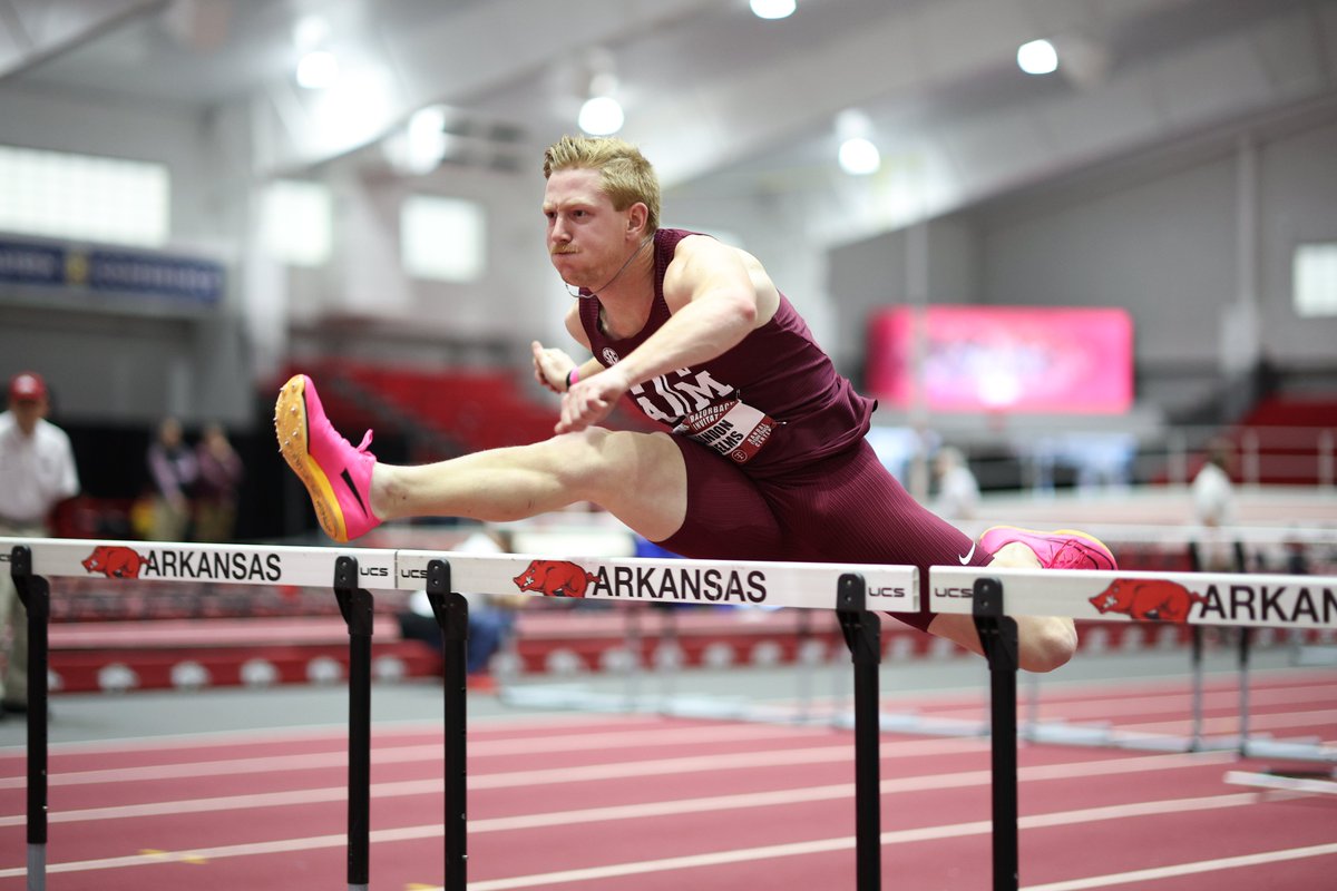 aggietfxc's tweet photo. Landon opening the day with a fifth-place finish in the heptathlon 60m hurdles in 8.22 👍

#GigEm // #AggieTF // 📊 https://t.co/QdYOx77SoO https://t.co/4IH9w5DTW7