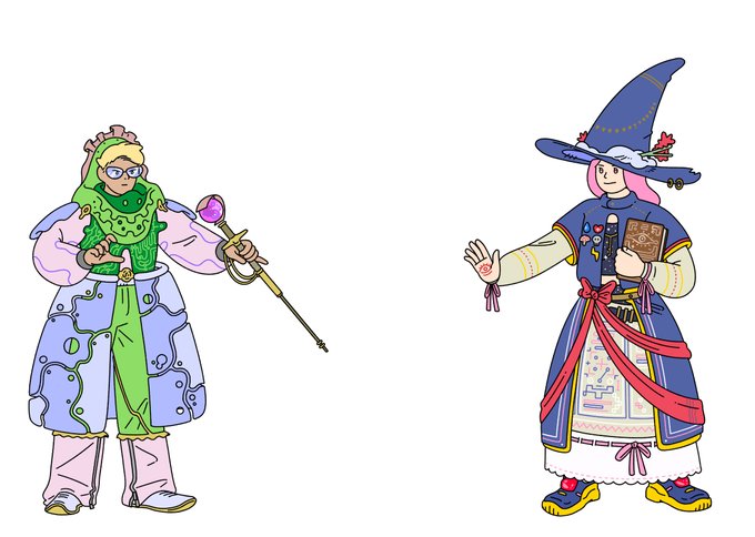 魔法使い好きなので描きがち#WIP 