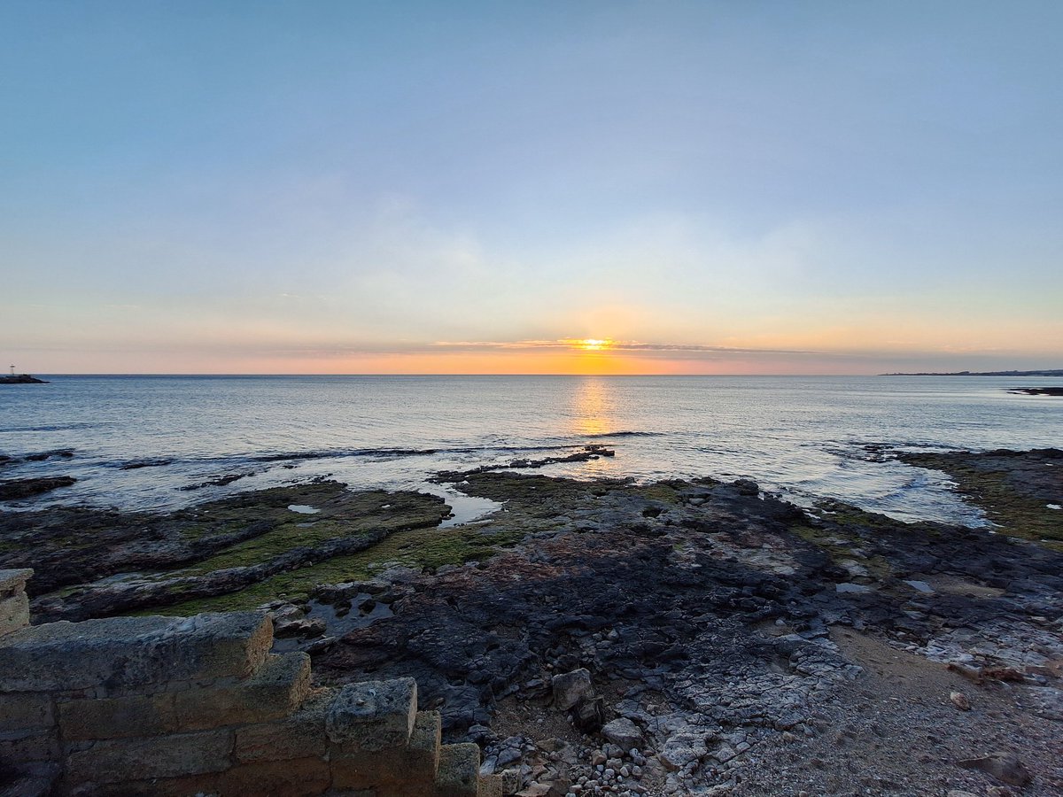 Tramonto salentino sul Mar Jonio