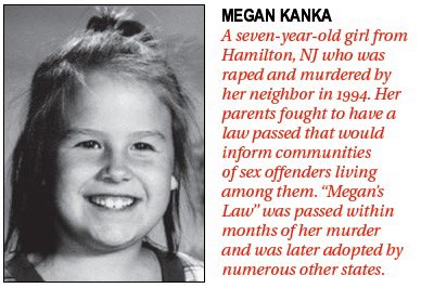 M3GAN_E_KNOWLES's tweet image. REST IN POWER AND LOVE TO YOU ANGEL

Megan Kanka

December 7, 1986 - July 29, 1994

#MegansLaw #Hiss
