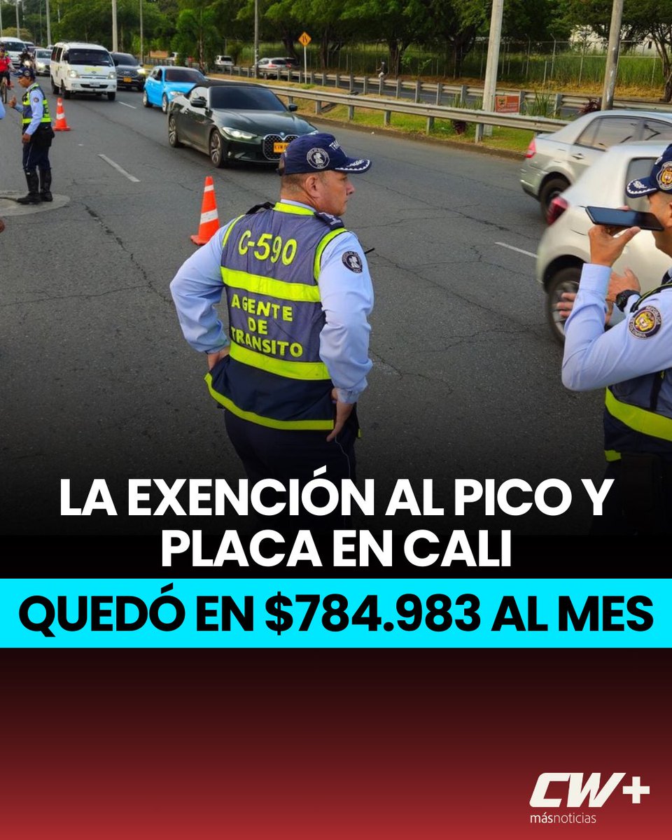 CWMasNoticias's tweet image. CALI | La Alcaldía ya expidió el decreto que establece el valor de la tasa por congestión para el primer semestre del 2024.

Con la medida, el precio que deberán pagar quienes deseen utilizar su vehículo durante los días de pico y placa, será de 784,973.

El documento, plantea la…