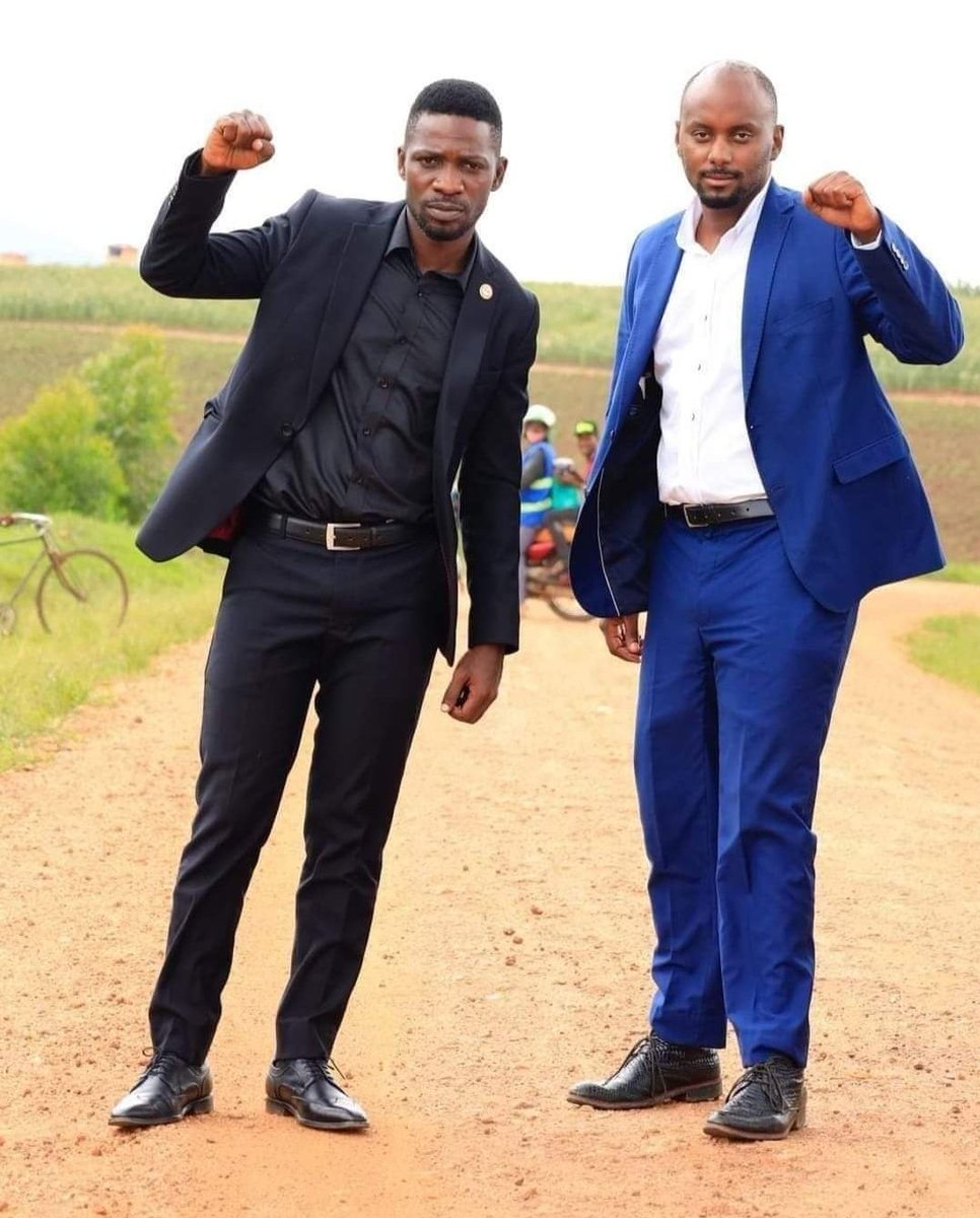 Salute 👊Mr president ✊🏿 and David Lewis Rubongoya 👊🤗✊🏿
#peoplepower_ourpower