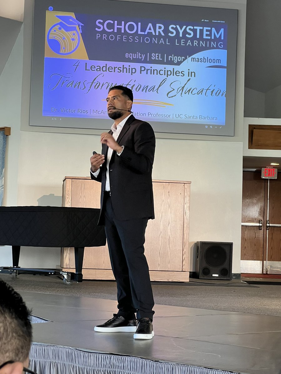 “When folks don’t know better, it’s our job as leaders to teach them better”-<a href="/drvictorrios/">Victor Rios</a> at @ACSAXVII Annual Conference  #masbloom
