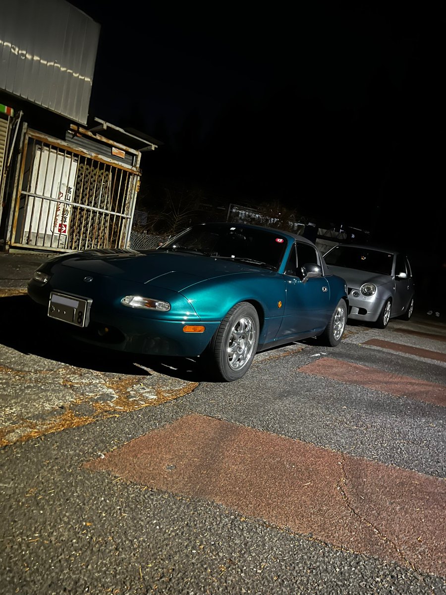 NA8C_GRS200_'s tweet image. 初めて定峰峠行ってきた🚗³₃

 #EUNOS  #RoadSter   #ユーノスロードスター  #ロードスター乗りと繋がりたい 
 #VW  #LUPO