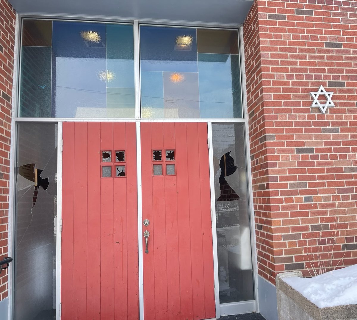 The Fredericton Sgoolai Israel Synagogue was vandalized last night on the eve of Holocaust Memorial Day. This is beyond reprehensible. Let's stand together as a community and support the congregation in this difficult time.