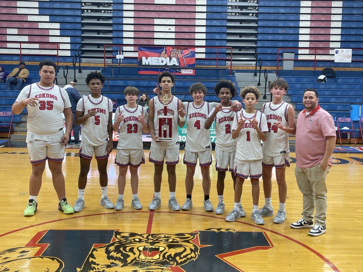 KHS_AD's tweet photo. Congratulations to the 9th Grade Boys Basketball team on winning the Kokomo Invitational! https://t.co/rSc3CuEvlS
