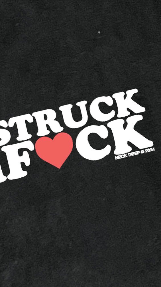 NeckDeepUK's tweet photo. Dumbstruck Dumbf❤️ck. Neck Deep 2024 Valentines merch collection on sale tomorrow at 6pm U.K. / 1pm ET / 10am PT for a very limited time. The store will close at midnight on Jan 31st 💘

https://t.co/RPVxGpZicG https://t.co/SRc97xkKna